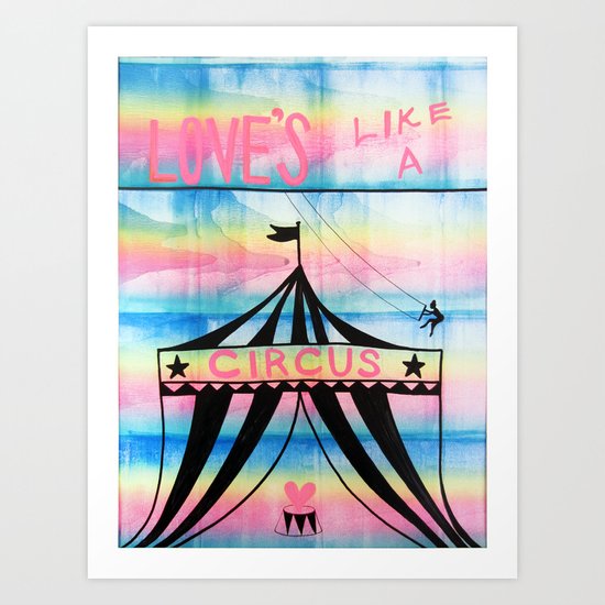 Any Way The Wind Blows Art Print