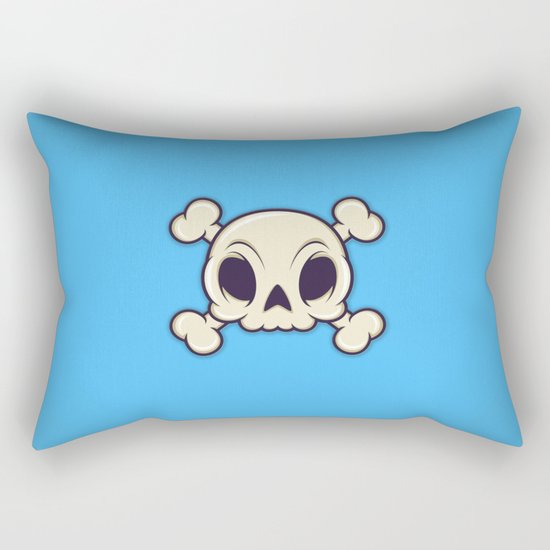 Skull Rectangular Pillow