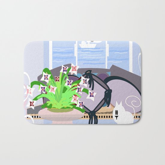 The Lilac room Bath Mat