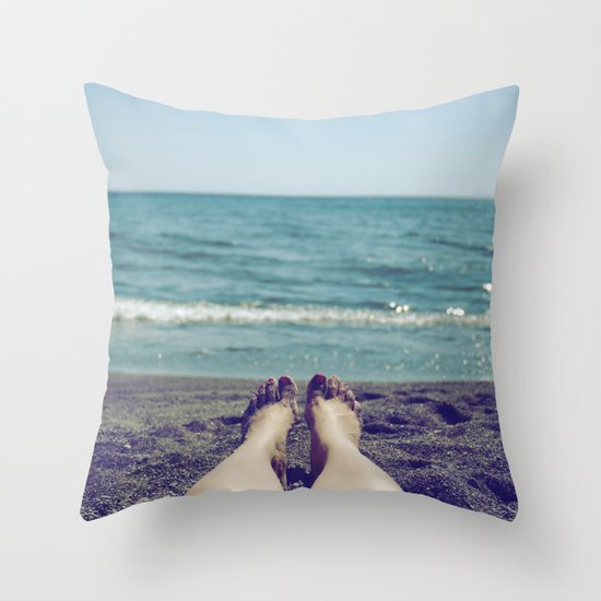 Float Away Throw Pillow