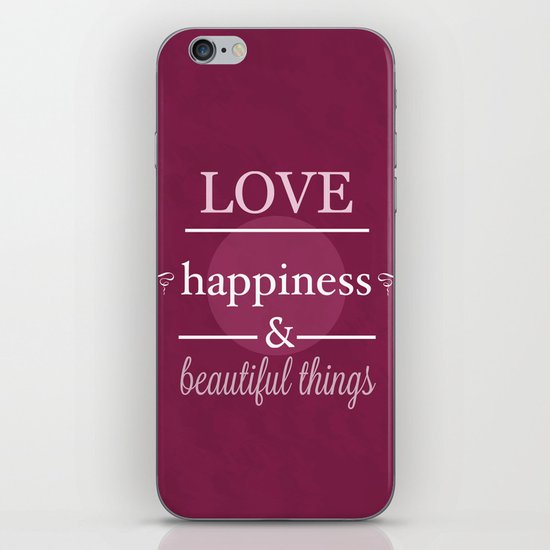I Wish You ... iPhone & iPod Skin