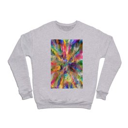 Kaleidoscope Color. Crewneck Sweatshirt