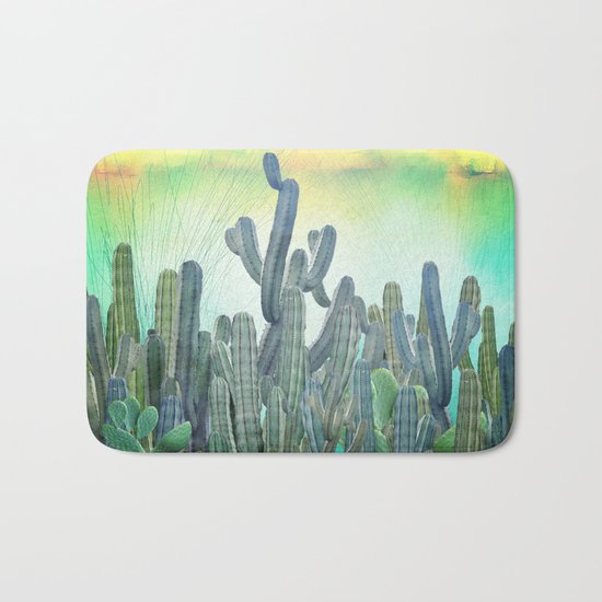 cactus Bath Mat