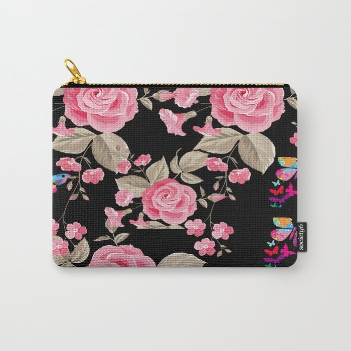 flower patern  Carry-All Pouch