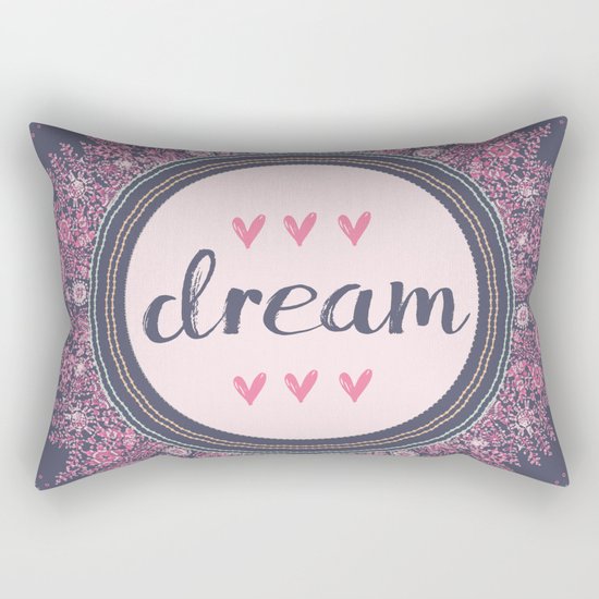 Love-Dream-Love Rectangular Pillow