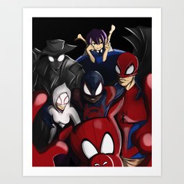 Spider-Snap Art Print