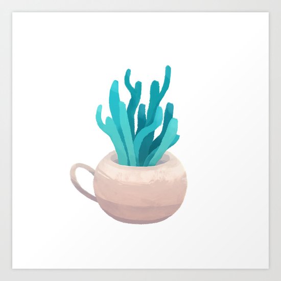 small vase I Art Print