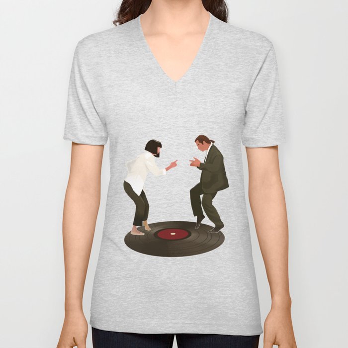 Pulp Fiction V Neck T Shirt
