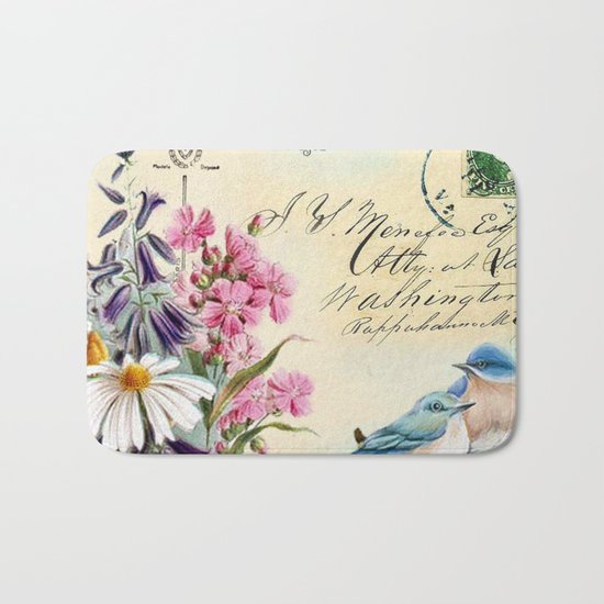Sweet birds #1 Bath Mat