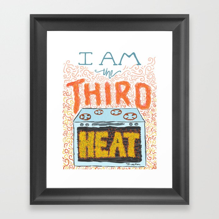 30 Rock's I Am the Third Heat Framed Art Print