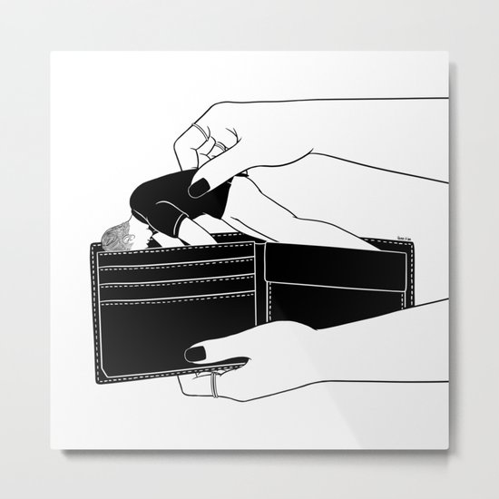 You're my million dollar baby Metal Print