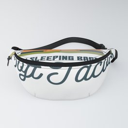 People In Sleeping Bags  - Funny Camping Fanny Pack