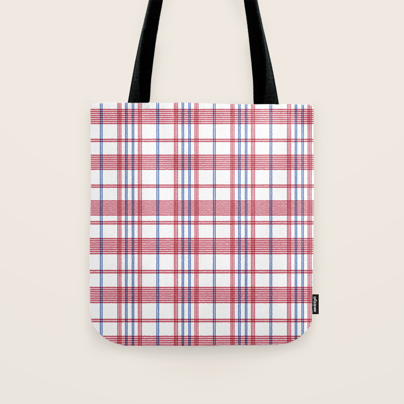 Red white and blue tote bag clearance