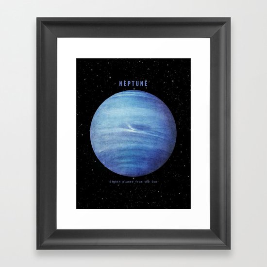 Neptune Framed Art Print