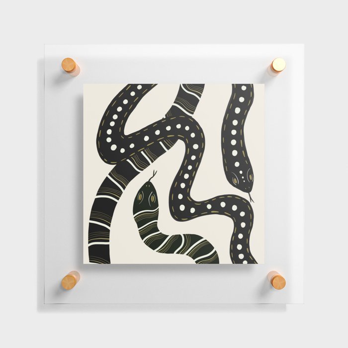 Snakes Floating Acrylic Print