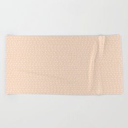 Bohemian Fine Texture Pink Beach Towel