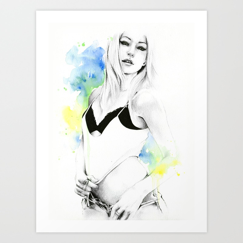 Forever Young Art Print By Coratiana Society6