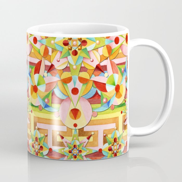 Rainbow Carousel Starburst Coffee Mug