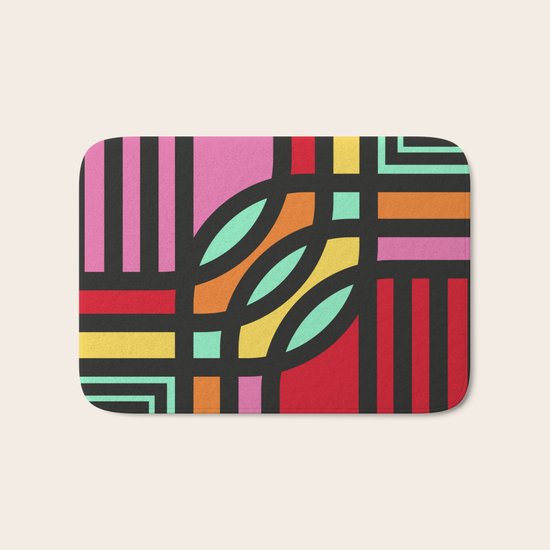 Geometric#12 Bath Mat