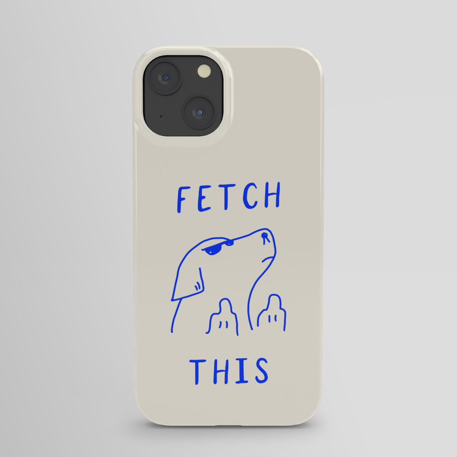 Fetch This iPhone Case by ayeyokp | Society6