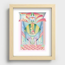 HOLY CAT Recessed Framed Print