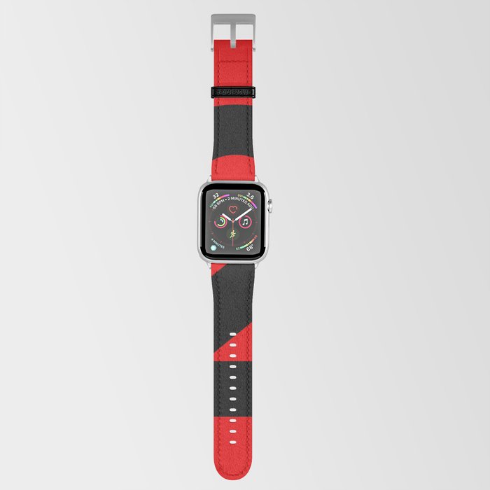 Number 2 (Black & Red) Apple Watch Band