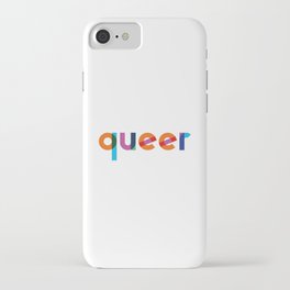 Queer design LGBTIQ community iPhone Case