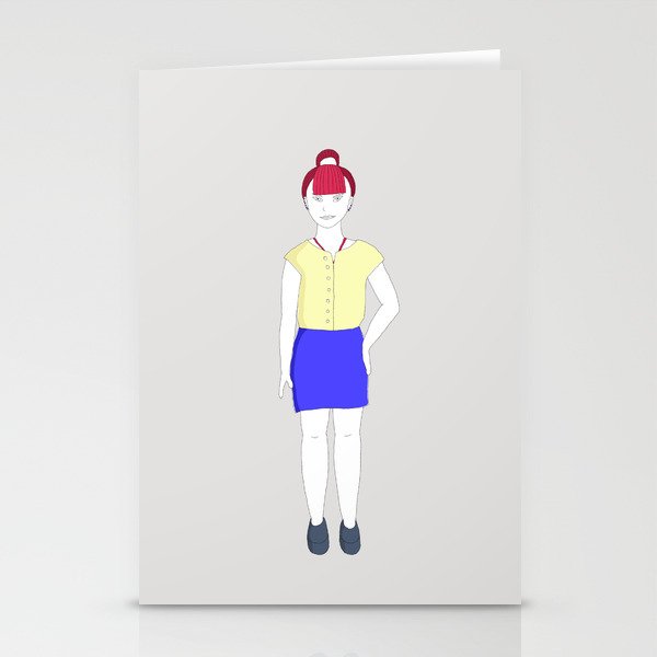 17-year-old girl Stationery Cards