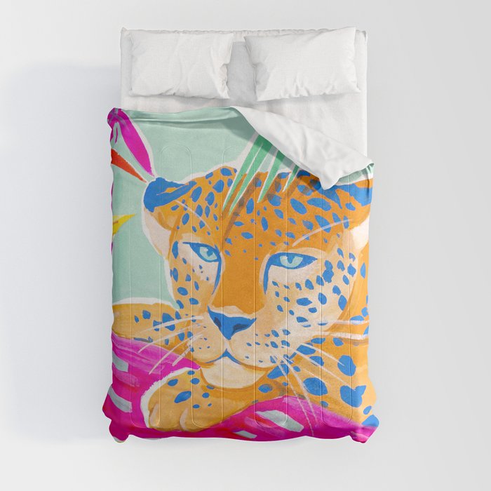 Vibrant Jungle Comforter