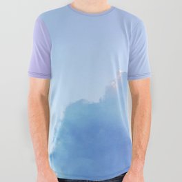 Dreamy pastel cloud  All Over Graphic Tee