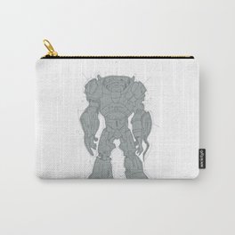 Giant Mech Robot Drawing Carry-All Pouch