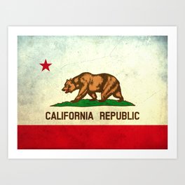 California Flag Art Prints For Any Decor Style Society6