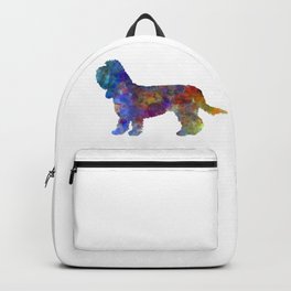 Grand Basset Griffon Vendeen in watercolor Backpack
