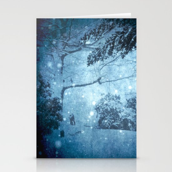Winter View Stationery Cards