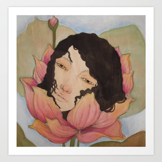 Bloom :: Lotus :: Art Print