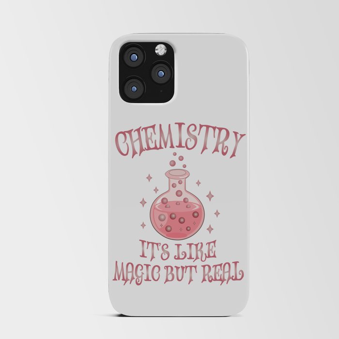 Chemistry - It's Like Magic But Real - Funny Science iPhone Card Case