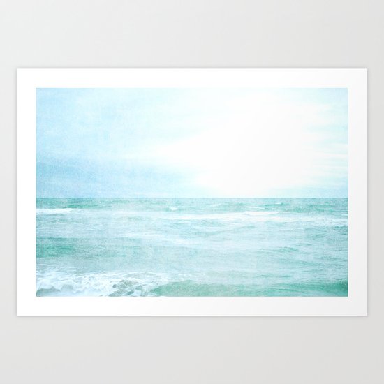 Me and the Sea Art Print