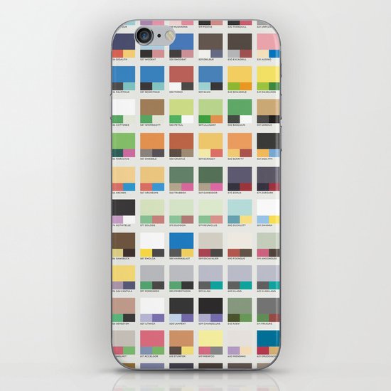 Poke-Pantone 5 (Unova Region) iPhone & iPod Skin