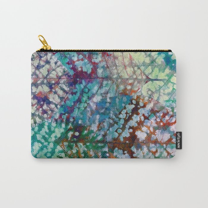 Colorful leaves II Carry-All Pouch