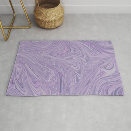 Marble print Rug