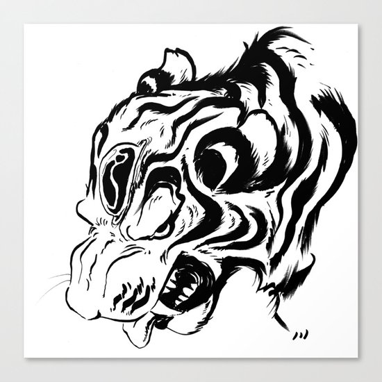 Tiger Jewel Canvas Print
