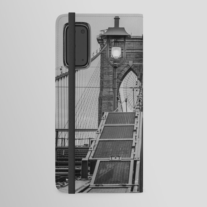 Brooklyn Bridge Winter Night Android Wallet Case