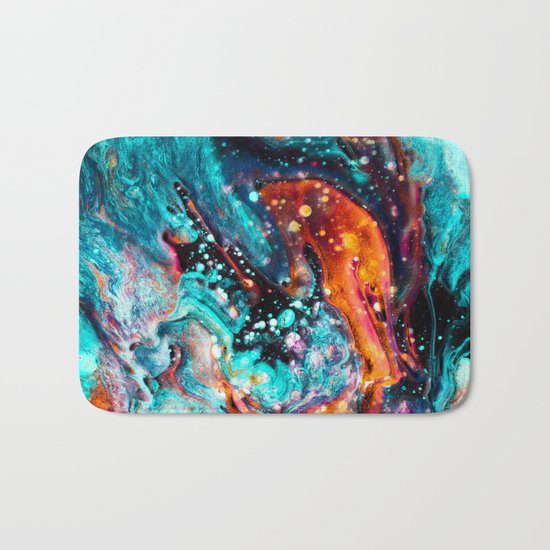 Paint Swirl Euphoria Bath Mat
