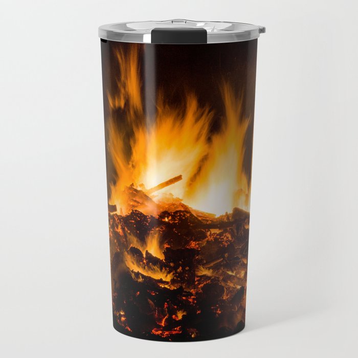 Fire Flames Travel Mug By Jovanovak Society6