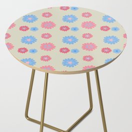 Floral Texture Background Side Table