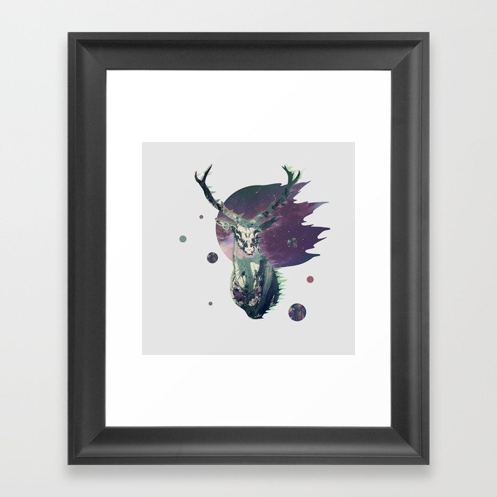 The Lord between Worlds Framed Art Print