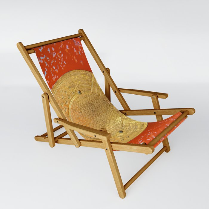 Land Of The Rising Sun Sling Chair By Vrijformaatphoto Society6