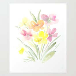 Tulip Joy Art Print