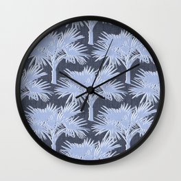 Vintage 70’s Palm Springs Denim Blue on Navy Wall Clock