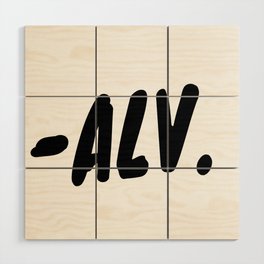 alv Wood Wall Art